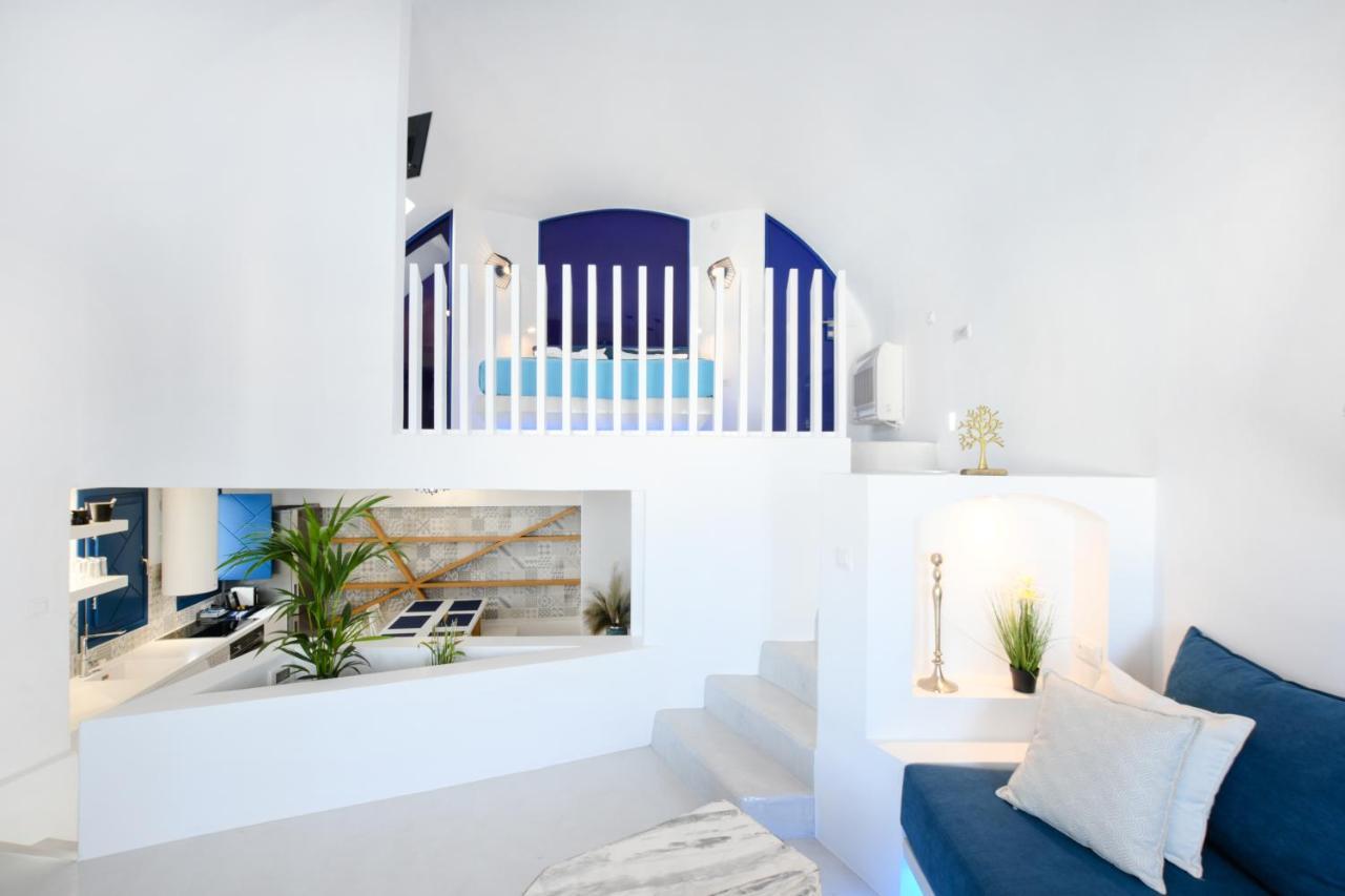 Blue White Residence Monólithos Exterior foto