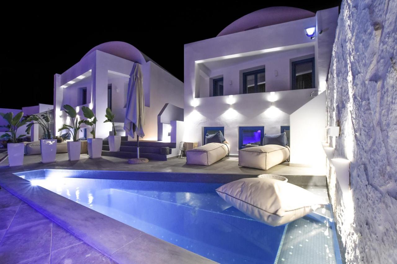 Blue White Residence Monólithos Exterior foto
