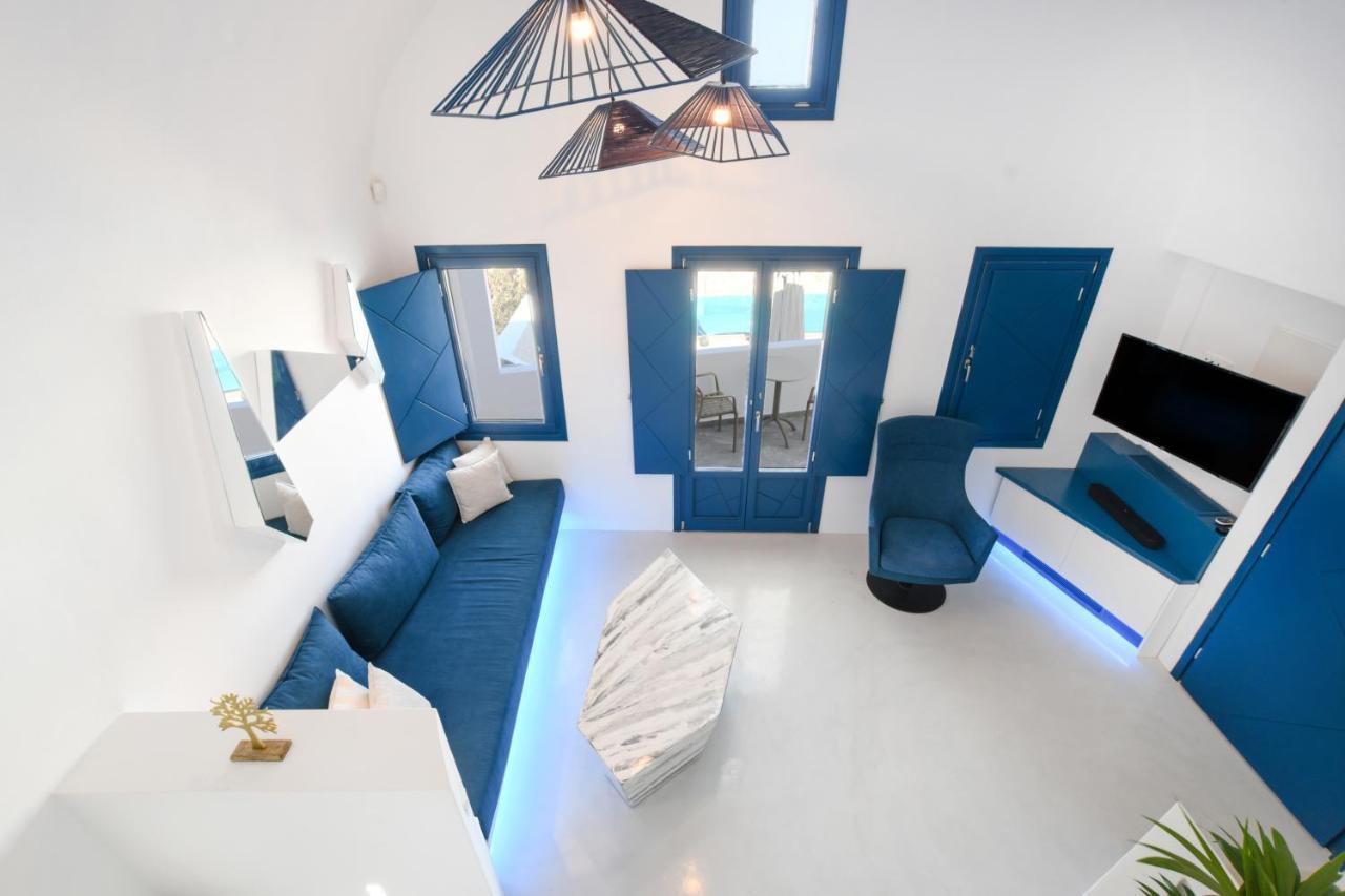 Blue White Residence Monólithos Exterior foto