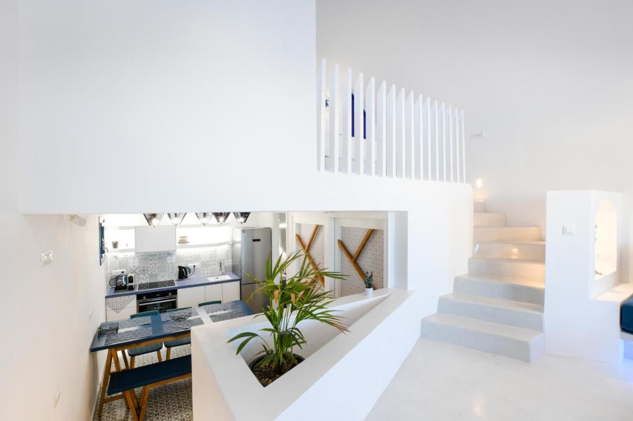 Blue White Residence Monólithos Exterior foto